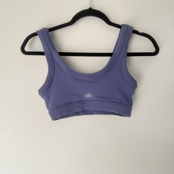 ALO Yoga Other - ALO Yoga Dark Purple Ribbed Top